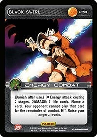 Image for Black Swirl (Panini: Set 1) (U78) - Dragon Ball Z TCG