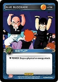 Image for Blue Blockade (Panini: Set 1) (U79) - Dragon Ball Z TCG