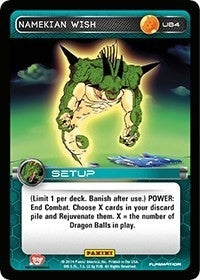 Image for Namekian Wish (Panini: Set 1) (U84) - Dragon Ball Z TCG