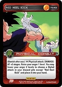 Image for Red Heel Kick (Panini: Set 1) (R142) - Dragon Ball Z TCG