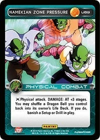Image for Namekian Zone Pressure (Panini: Set 1) (U89) - Dragon Ball Z TCG