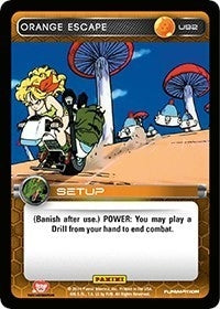 Image for Orange Escape (Panini: Set 1) (U92) - Dragon Ball Z TCG