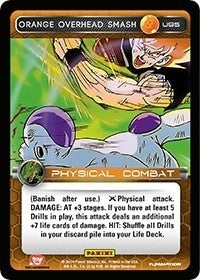 Image for Orange Overhead Smash (Panini: Set 1) (U95) - Dragon Ball Z TCG