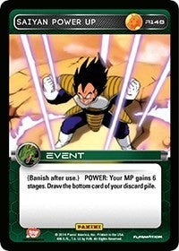 Image for Saiyan Power Up (Panini: Set 1) (R148) - Dragon Ball Z TCG