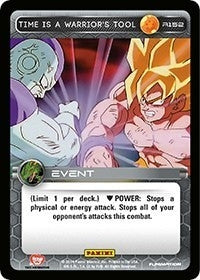 Image for Time is a Warrior's Tool (Panini: Set 1) (R152) - Dragon Ball Z TCG