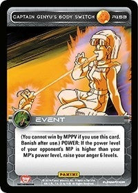Image for Captain Ginyu's Body Switch (Panini: Set 1) (R153) - Dragon Ball Z TCG