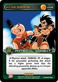 Image for Saiyan Surprise (Panini: Set 1) (U105) - Dragon Ball Z TCG