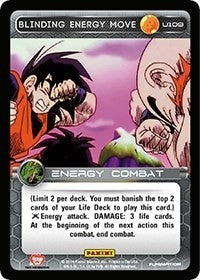 Image for Blinding Energy Move (Panini: Set 1) (U109) - Dragon Ball Z TCG