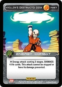 Image for Krillin's Destructo Disk (Panini: Set 1) (R157) - Dragon Ball Z TCG