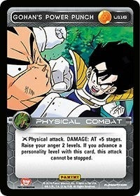 Image for Gohan's Power Punch (Panini: Set 1) (U116) - Dragon Ball Z TCG