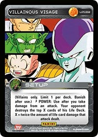 Image for Villainous Visage (Panini: Set 1) (UR162) - Dragon Ball Z TCG