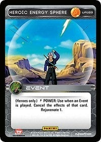 Image for Heroic Energy Sphere (Panini: Set 1) (UR163) - Dragon Ball Z TCG