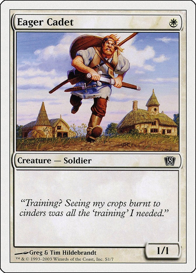 Image for Eager Cadet (8th Edition) (S1) - Magic: The Gathering