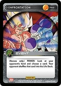 Image for Confrontation (Panini Promo Cards) (P10) - Dragon Ball Z TCG