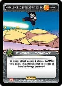 Image for Krillin's Destructo Disk (Panini Promo Cards) (P21) - Dragon Ball Z TCG