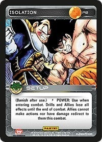Image for Isolation (Heroes & Villains) (Panini Promo Cards) (P2) - Dragon Ball Z TCG