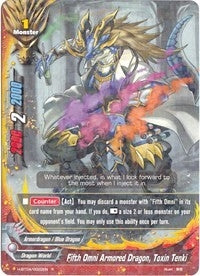 Image for Fifth Omni Armored Dragon, Toxin Tenki (Mikado Evolution) (H-BT04/0022EN) - Future Card BuddyFight