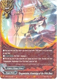 Image for Dragowisdom, Knowledge of the Fifth Omni (Mikado Evolution) (H-BT04/0024EN) - Future Card BuddyFight