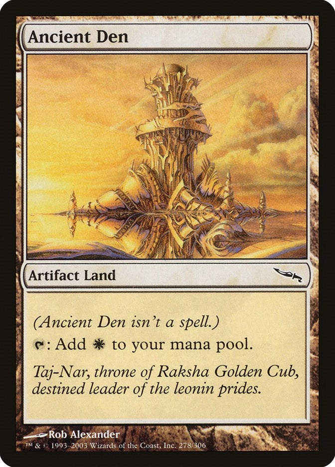 Image for Ancient Den (Mirrodin) (278) - Magic: The Gathering