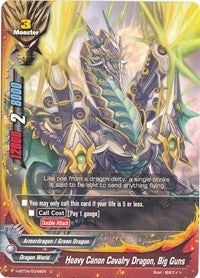 Image for Heavy Canon Cavalry Dragon, Big Guns (Mikado Evolution) (H-BT04/0048EN) - Future Card BuddyFight