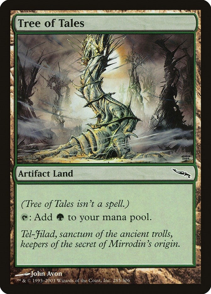 Image for Tree of Tales (Mirrodin) (285) - Magic: The Gathering