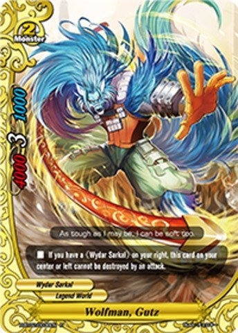Image for Wolfman, Gutz (Galaxy Burst) (H-BT02/0038EN) - Future Card BuddyFight