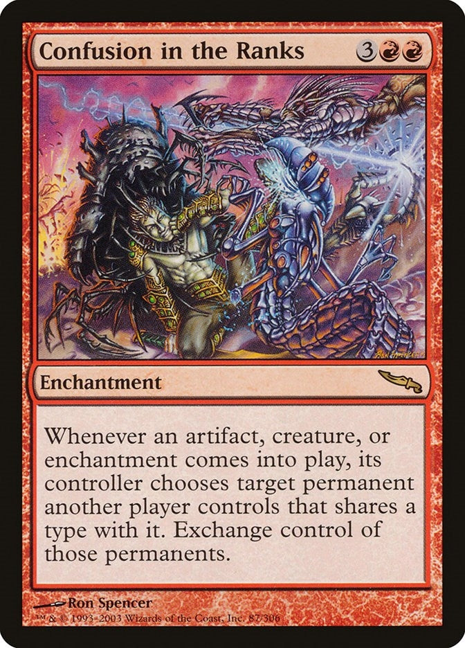 Image for Confusion in the Ranks (Mirrodin) (87) - Magic: The Gathering