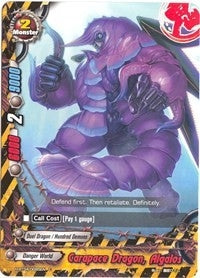Image for Carapace Dragon, Algalos (Mikado Evolution) (H-BT04/0085EN) - Future Card BuddyFight