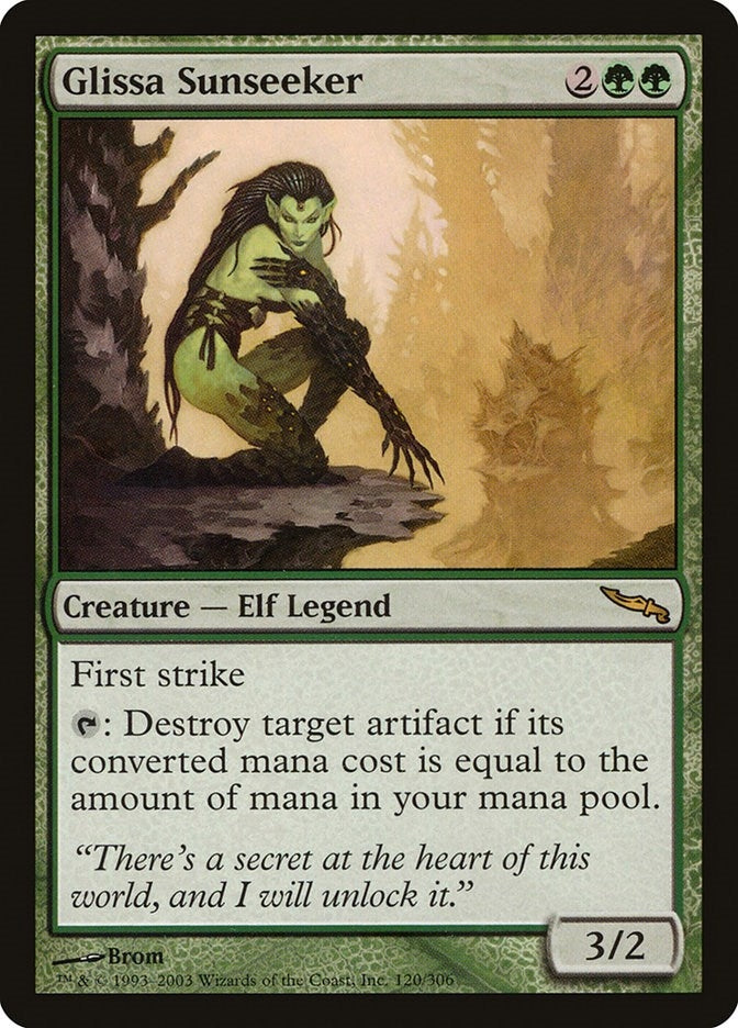Image for Glissa Sunseeker (Mirrodin) (120) - Magic: The Gathering