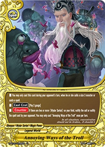 Image for Annoying Ways of the Troll (Galaxy Burst) (H-BT02/0068EN) - Future Card BuddyFight