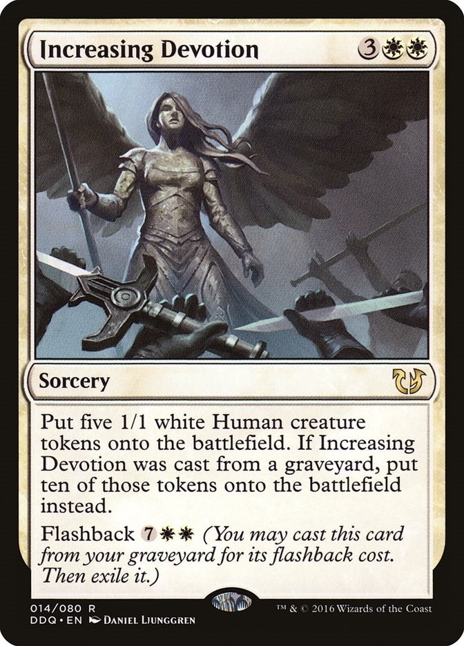 Image for Increasing Devotion (Duel Decks: Blessed vs. Cursed) (14) - Magic: The Gathering