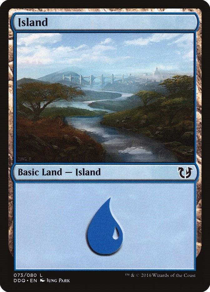 Image for Island (073) (Duel Decks: Blessed vs. Cursed) (73) - Magic: The Gathering