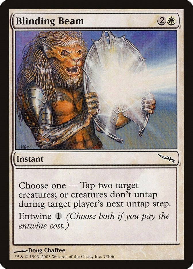 Image for Blinding Beam (Mirrodin) (7) - Magic: The Gathering