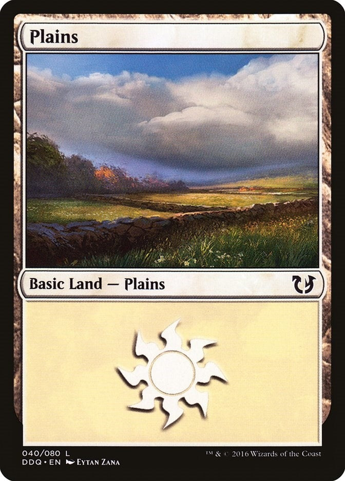 Image for Plains (040) (Duel Decks: Blessed vs. Cursed) (40) - Magic: The Gathering