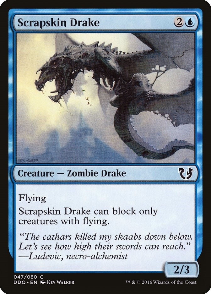 Image for Scrapskin Drake (Duel Decks: Blessed vs. Cursed) (47) - Magic: The Gathering