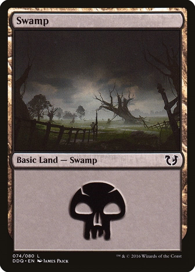 Image for Swamp (074) (Duel Decks: Blessed vs. Cursed) (74) - Magic: The Gathering