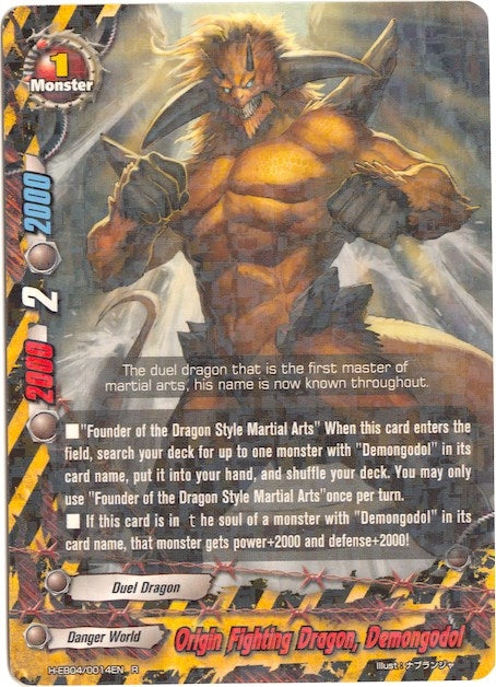 Image for Origin Fighting Dragon, Demongodol (Buddy Allstars+) (H-EB04/0014EN) - Future Card BuddyFight
