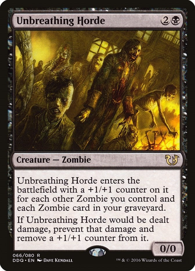 Image for Unbreathing Horde (Duel Decks: Blessed vs. Cursed) (66) - Magic: The Gathering