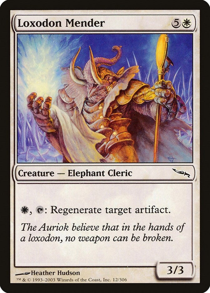 Image for Loxodon Mender (Mirrodin) (12) - Magic: The Gathering