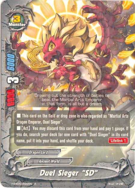 Image for Duel Sieger "SD" (Buddy Allstars+) (H-EB04/0022EN) - Future Card BuddyFight