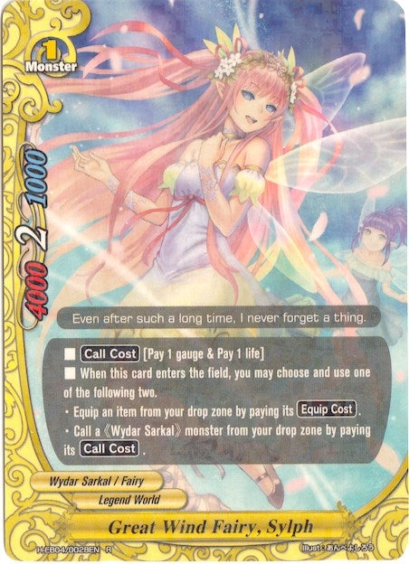 Image for Great Wind Fairy, Sylph (Buddy Allstars+) (H-EB04/0028EN) - Future Card BuddyFight