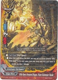 Image for Fifth Omni Armored Dragon, Flame Summoner Rando (Terror of the Inverse Omni Lords) (H-PP01/0019EN) - Future Card BuddyFight