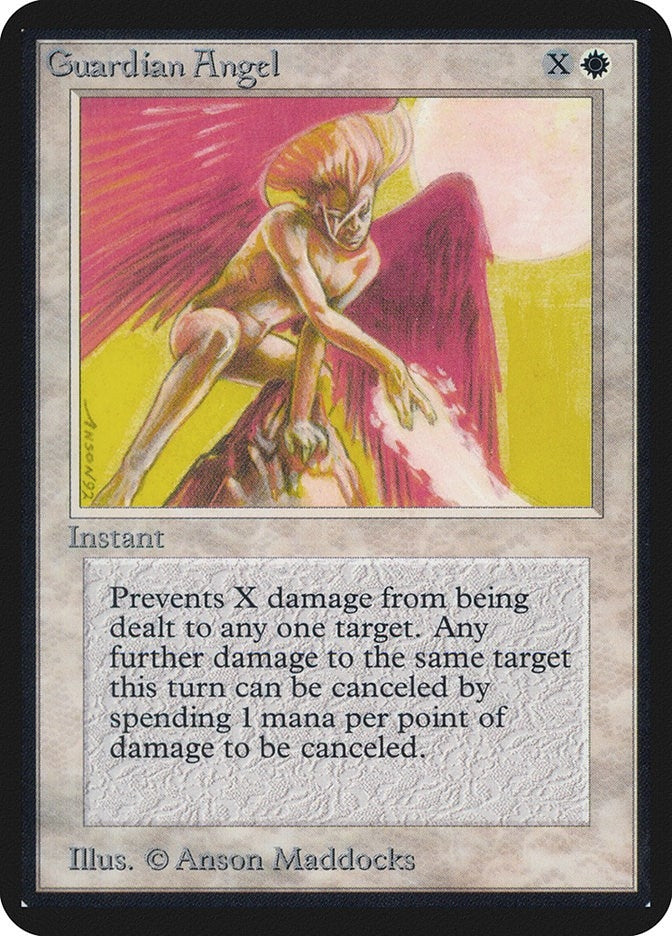 Image for Guardian Angel (Alpha Edition) - Magic: The Gathering