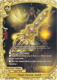 Image for Magic Sword, Azoth (Terror of the Inverse Omni Lords) (H-PP01/0059EN) - Future Card BuddyFight