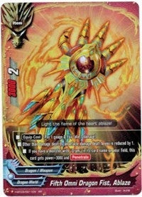 Image for Fifth Omni Dragon Fist, Ablaze (Assault of the Omni Lords) (H-BT03/0011EN) - Future Card BuddyFight