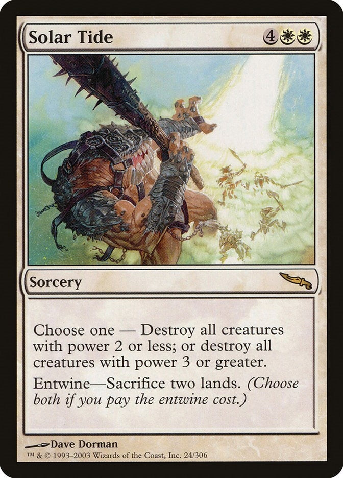 Image for Solar Tide (Mirrodin) (24) - Magic: The Gathering
