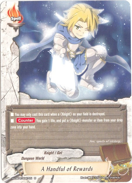 Image for A Handful of Rewards (Buddy Allstars+) (H-EB04/0047EN) - Future Card BuddyFight