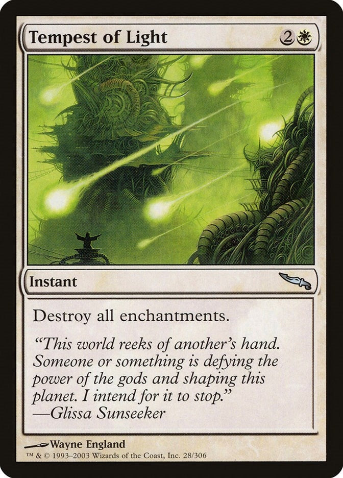 Image for Tempest of Light (Mirrodin) (28) - Magic: The Gathering