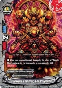 Image for Blowout Emperor, Las Volganon (Assault of the Omni Lords) (H-BT03/0064EN) - Future Card BuddyFight