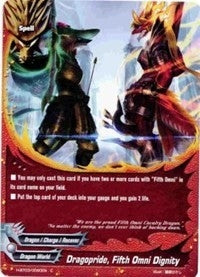 Image for Dragopride, Fifth Omni Dignity (Assault of the Omni Lords) (H-BT03/0090EN) - Future Card BuddyFight